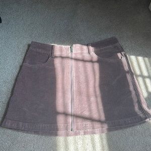 - American Eagle pink corduroy skirt - SIZE 10 -